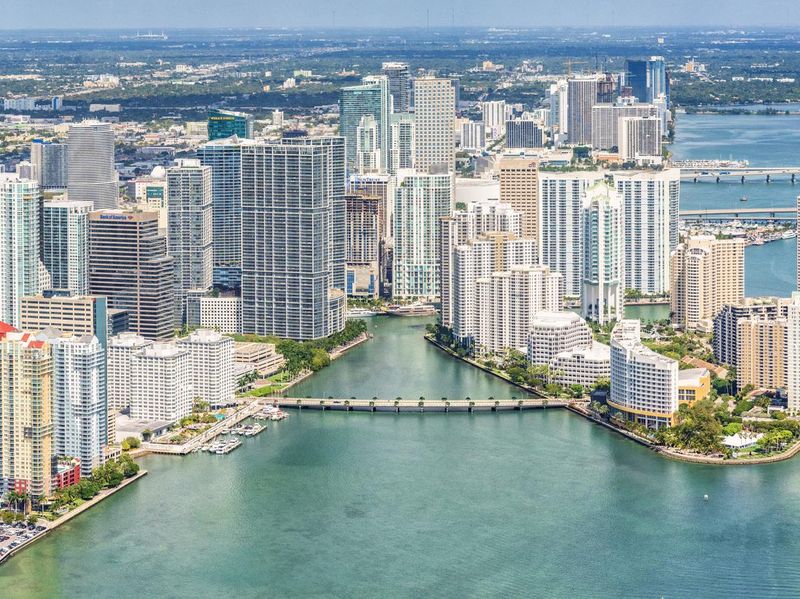 Miami Skyline Aerial