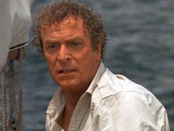 Michael Caine in Jaws: The Revenge