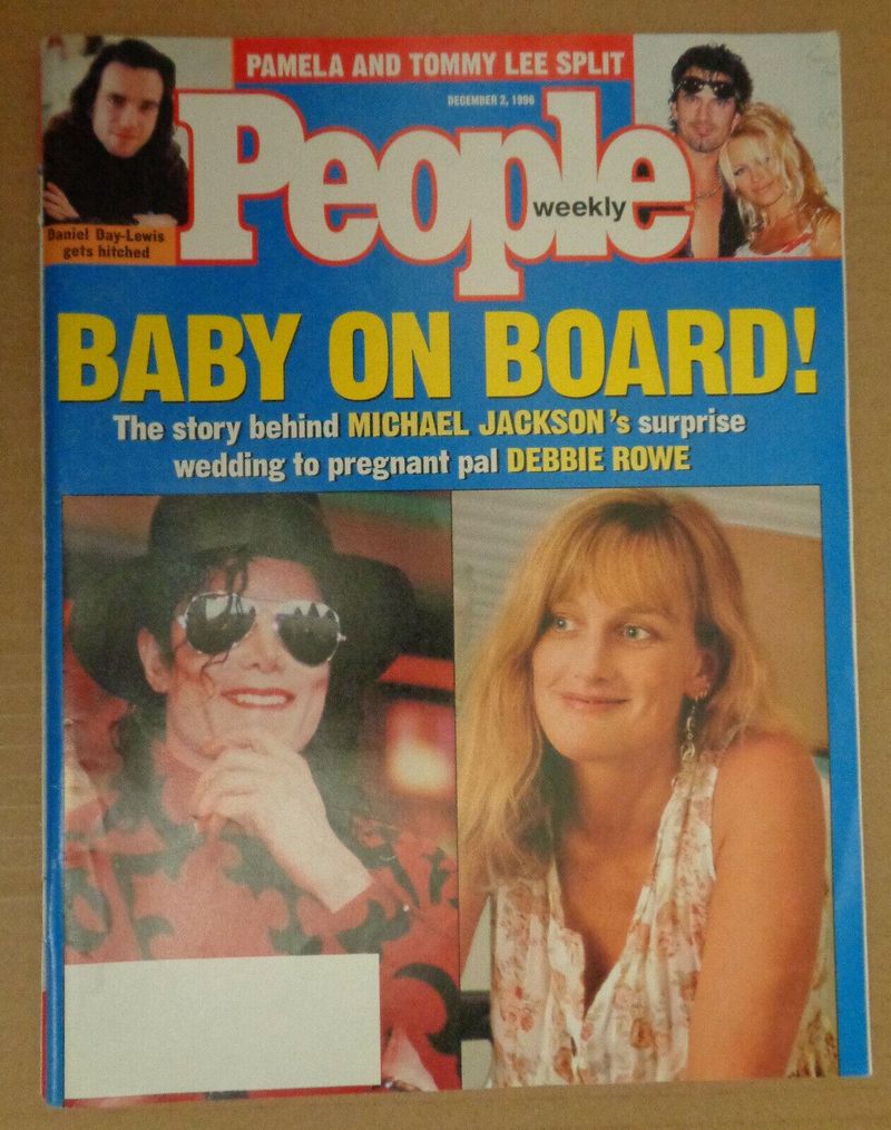 Michael Jackson, Debbie Rowe People Magazine