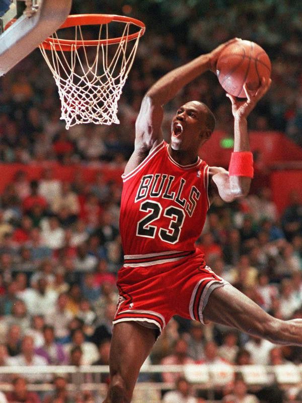 Michael Jordan in NBA All-Star Slam Dunk contest