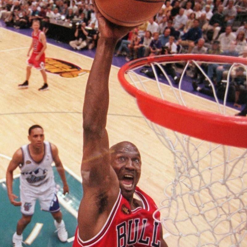 Michael Jordan won his sixth NBA title in 1998 against the Utah Jazz