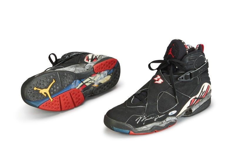 Michael Jordan's Playoff Air Jordan VIIIs