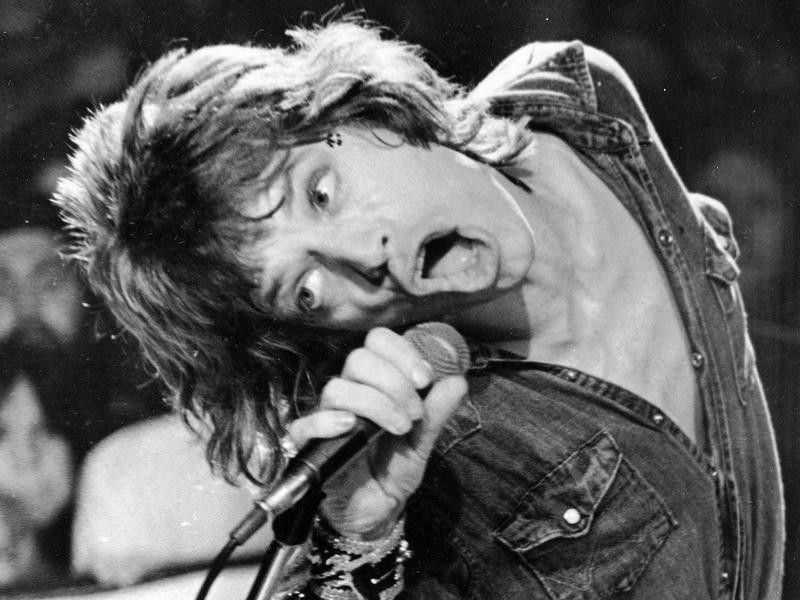 Mick Jagger in concert 1972