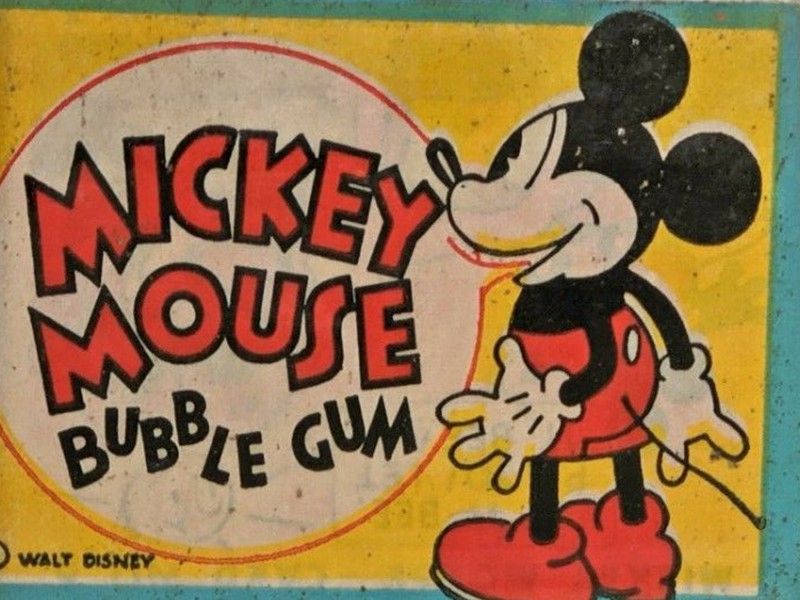 Mickey Mouse Gum Inc.1935 wax pack