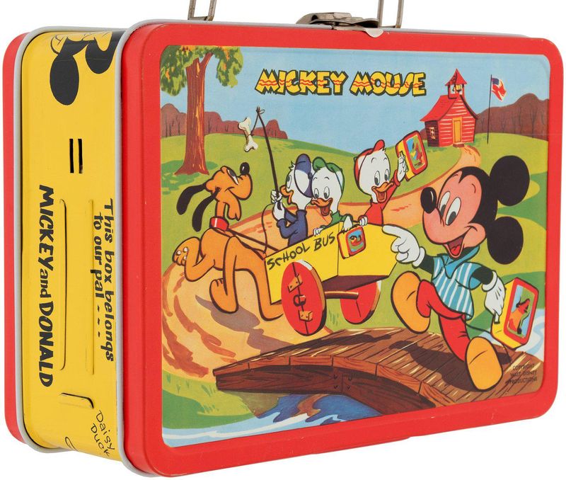 Mickey mouse lunch box