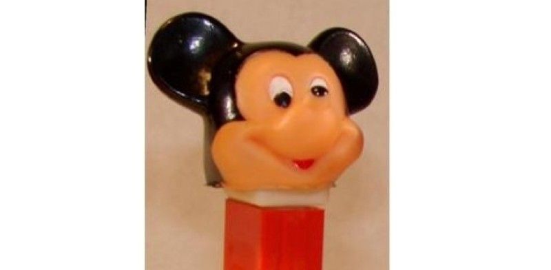 Mickey Mouse Soft Head Pez dispenser
