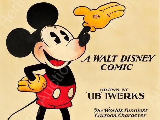 Mickey Mouse stock movie poster