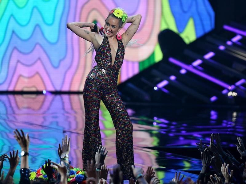 Miley Cyrus' jump suit