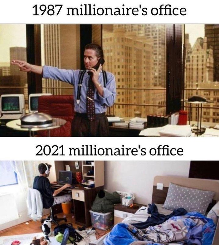 Millionaire office meme
