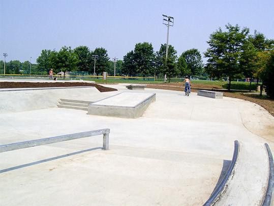 Mingo Skate Park in Delaware, Ohio