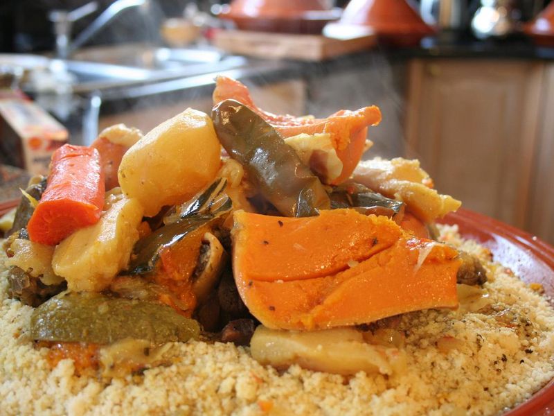Morroccan Vegetable couscous