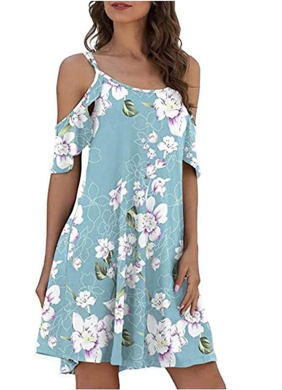 Mortillo Summer Dresses for Women Halter Sundress