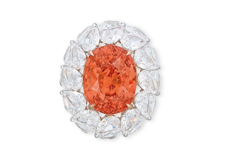 Most expensive padparadscha