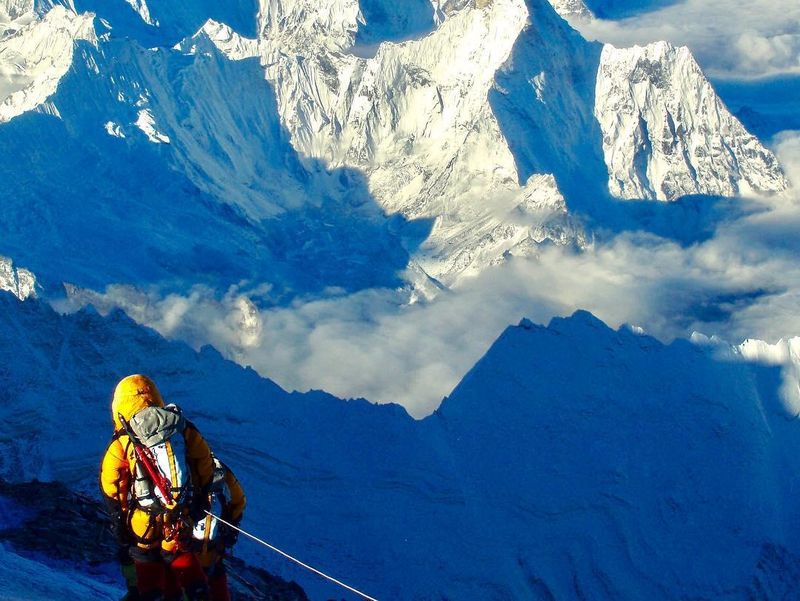 Mount Everest summit