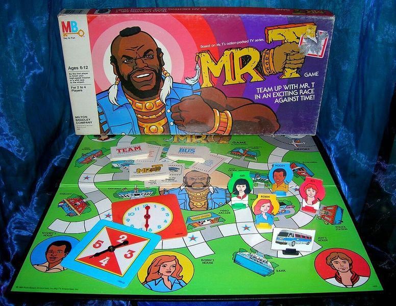 Mr. T Game board and box