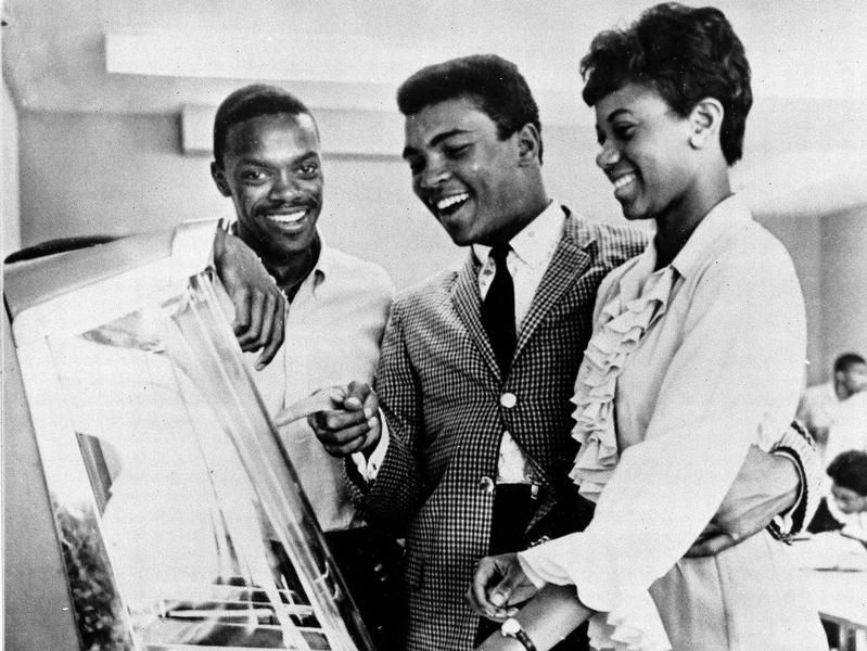 Muhammad Ali, Wilma Rudolph and Ralph Boston