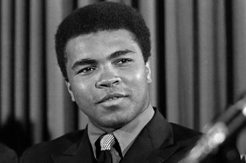 Muhammad Ali is one of the most famous athletes of all time.