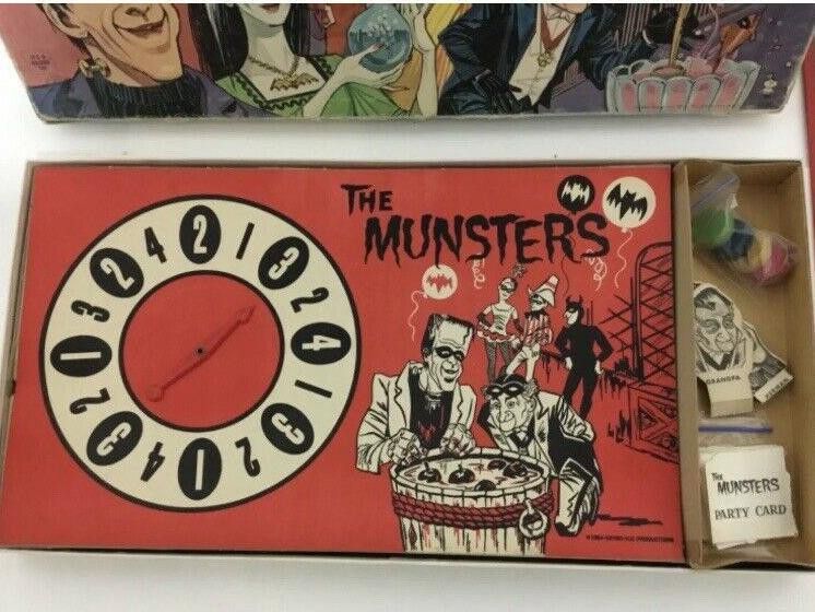 Munsters Masquerade Party valuable board game