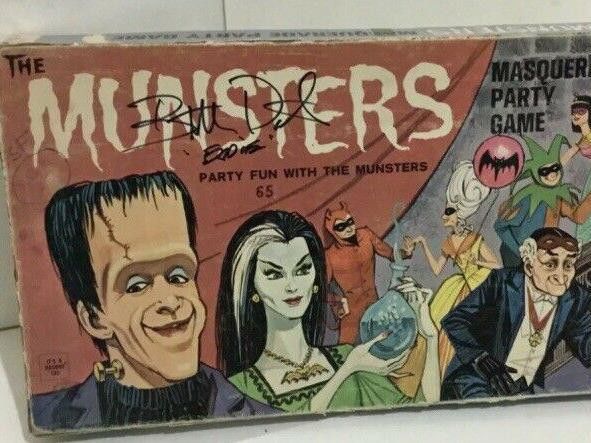 Munsters Masquerade Party Vintage Board Game