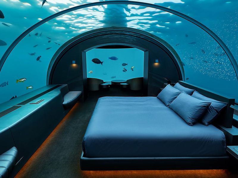 Muraki underwater suite at Conrad Maldives