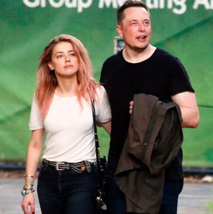Musk and Amber Heard