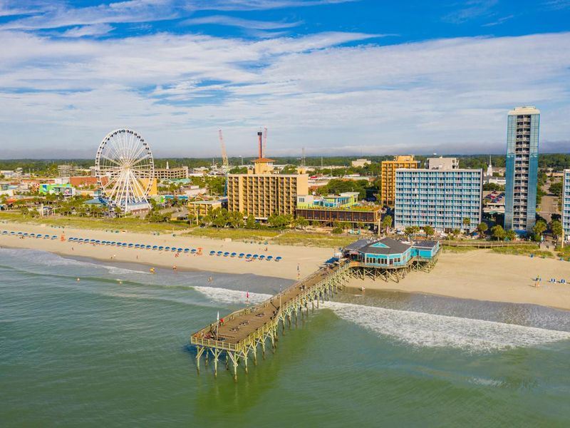 Myrtle Beach, one of the best beaches in South Carolina