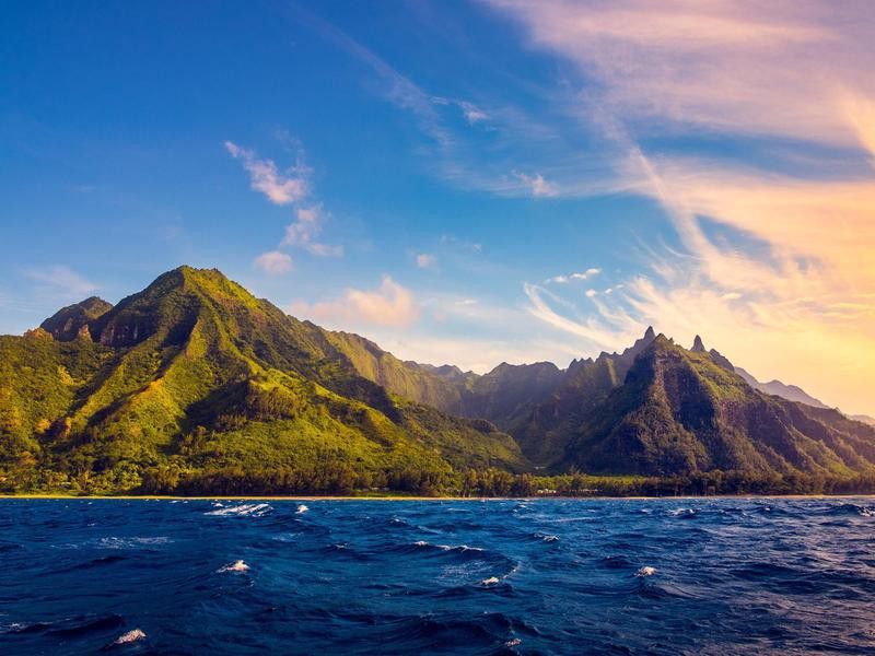 Na Pali Coastline - Kauai
