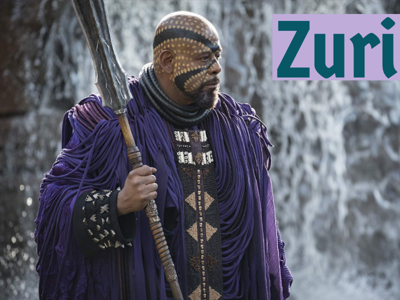 Names from movies: zuri