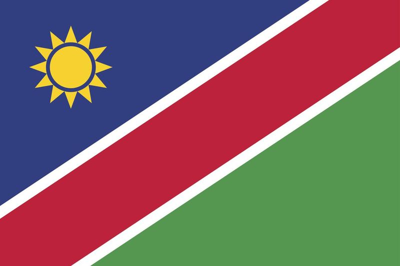 Namibia flat