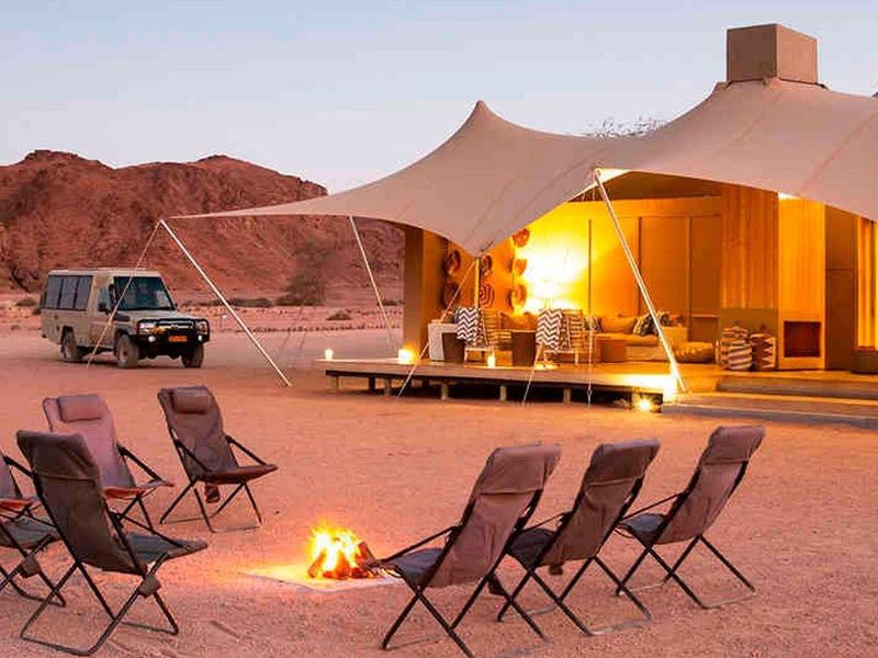 Namibian safari lodge