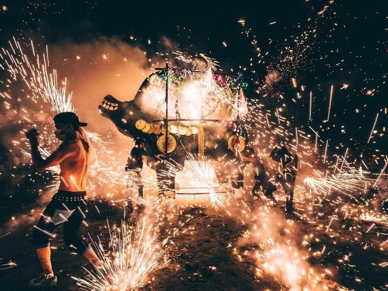 National Pyrotechnic Festival, Tultepec, Mexico