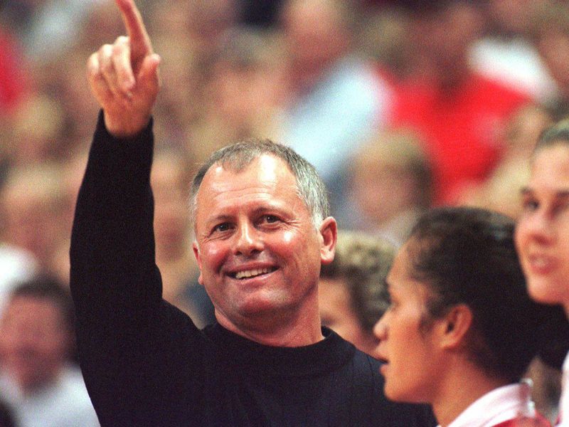 Nebraska head coach Terry Pettit