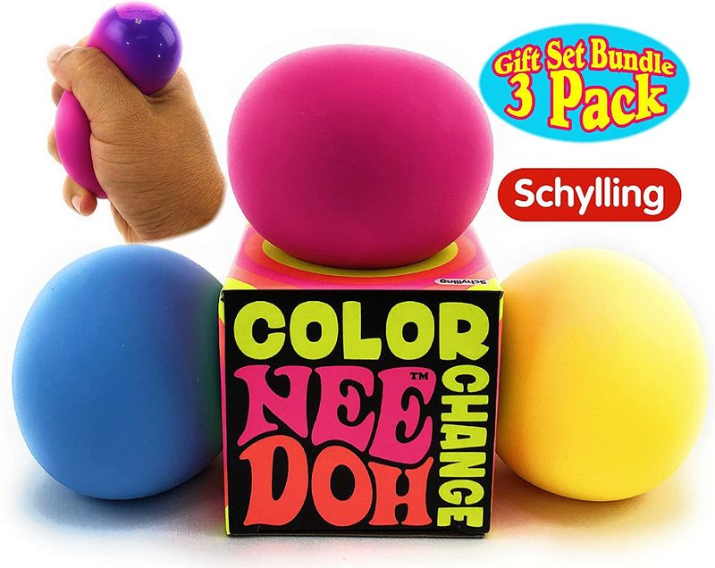 Nee-Doh Schylling Color Change Groovy Glob