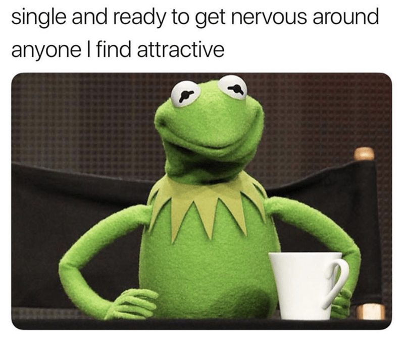 Nervous frog