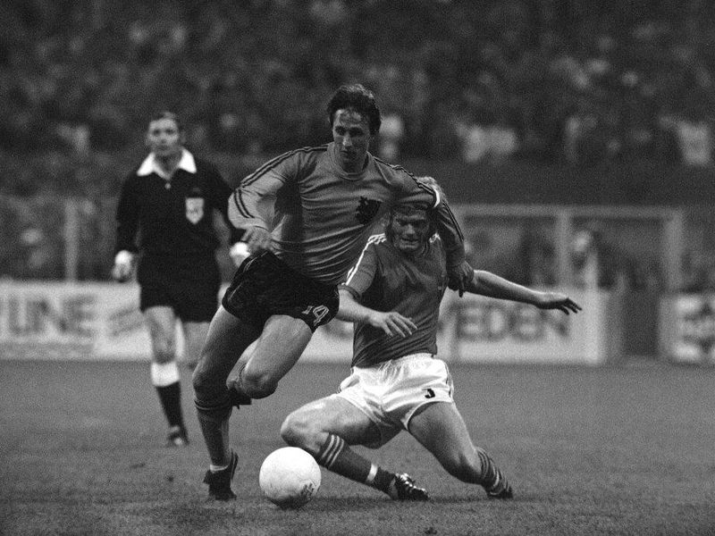 Netherlands' Johan Cruyff