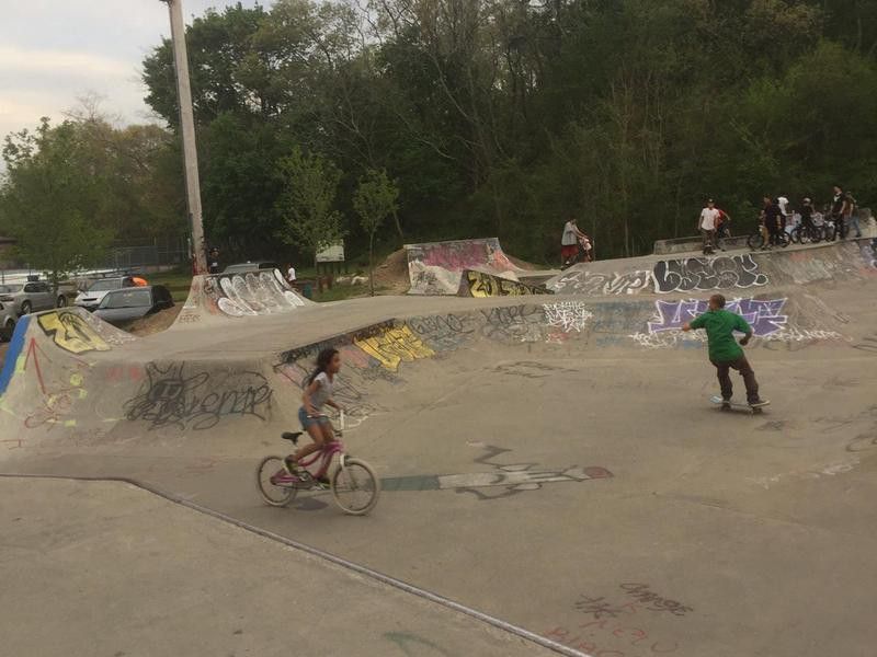Neutaconkanut Skate Park in Providence, Rhode Island