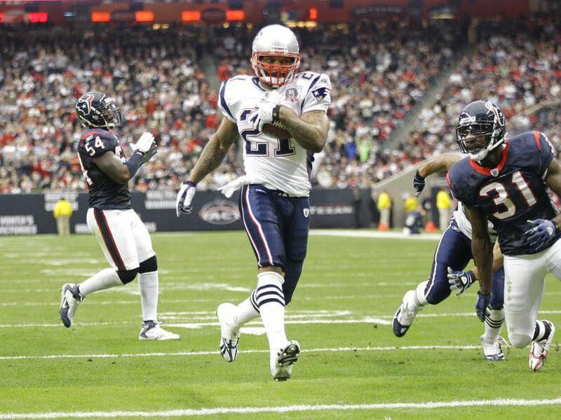 New England Patriots running back Fred Taylor in action