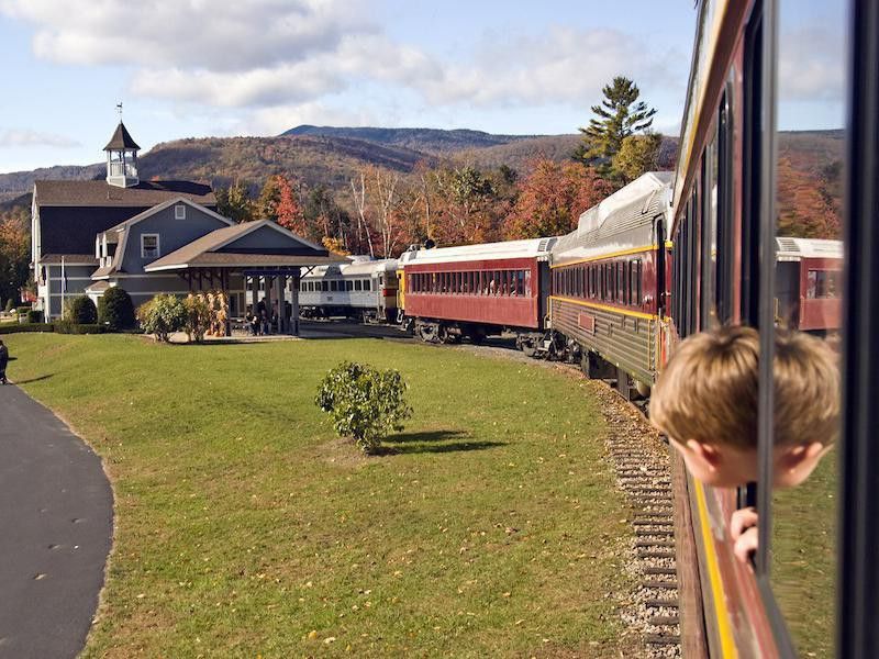 New Hampshire historic train