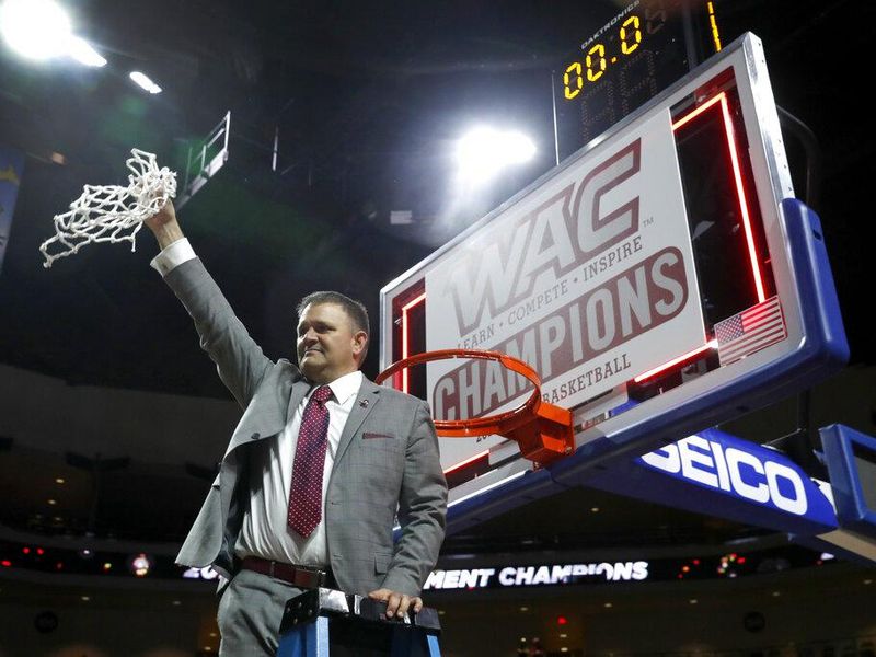 New Mexico State head coach Chris Jans