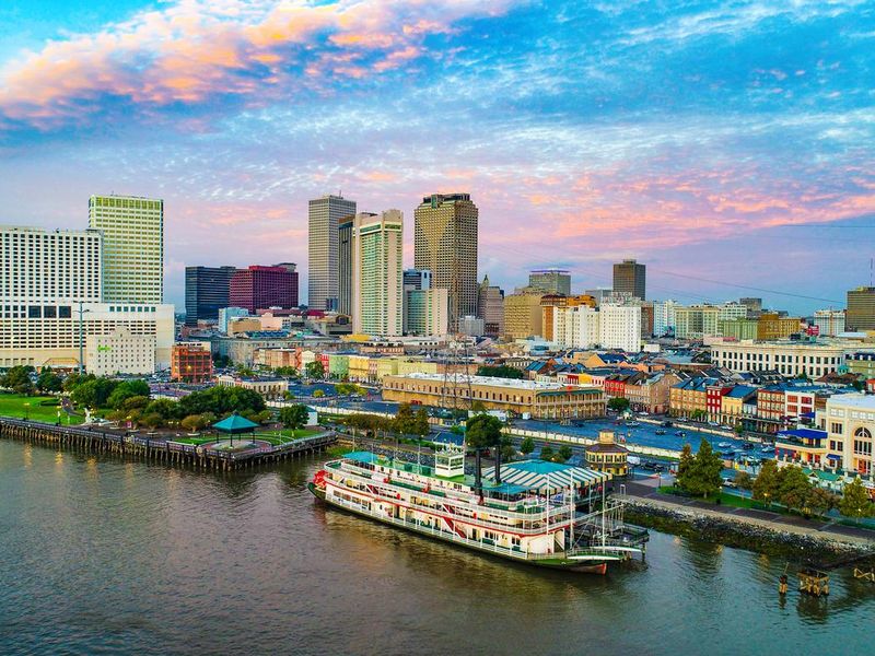 New Orleans, Louisiana, downtown skyline