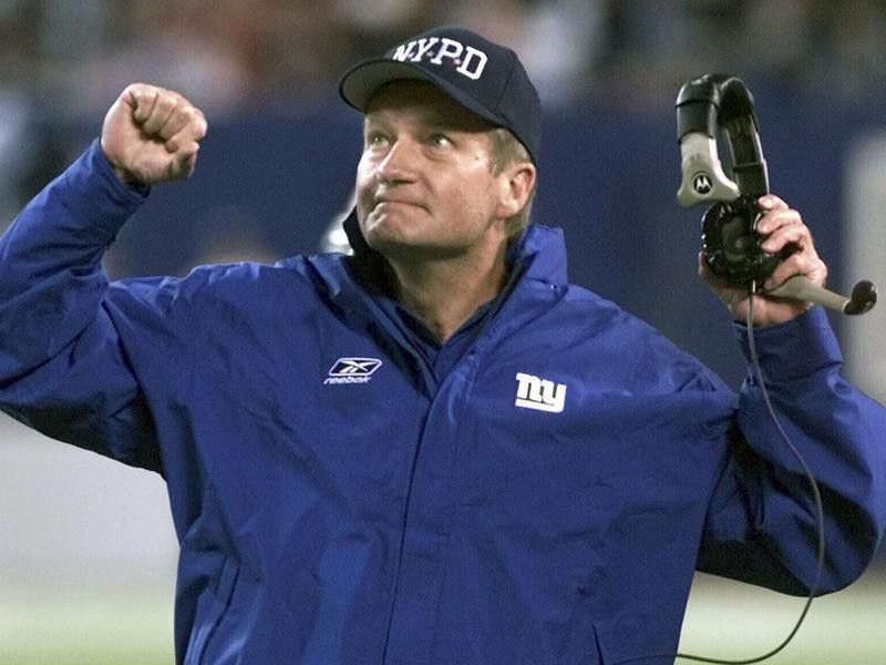 New York Giants head coach Jim Fassel