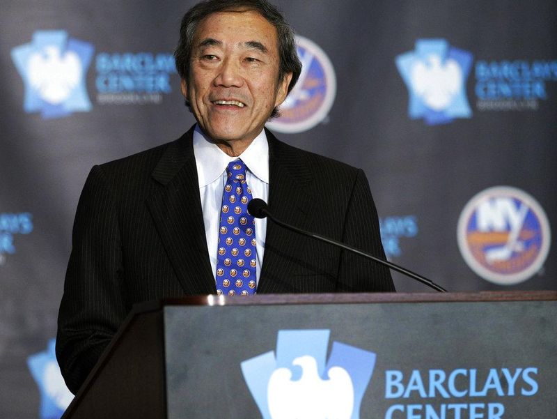 New York Islanders owner Charles Wang