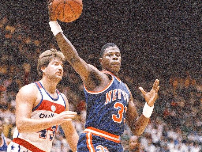 New York Knicks center Patrick Ewing