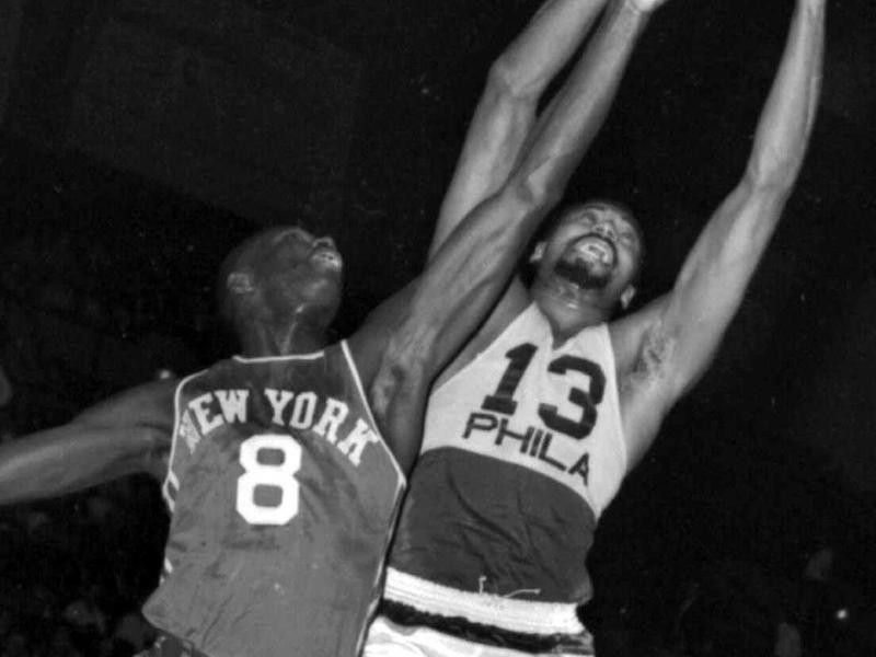 New York Knicks center Walt Bellamy