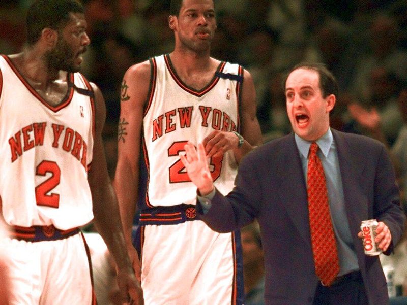 New York Knicks head coach Jeff Van Gundy