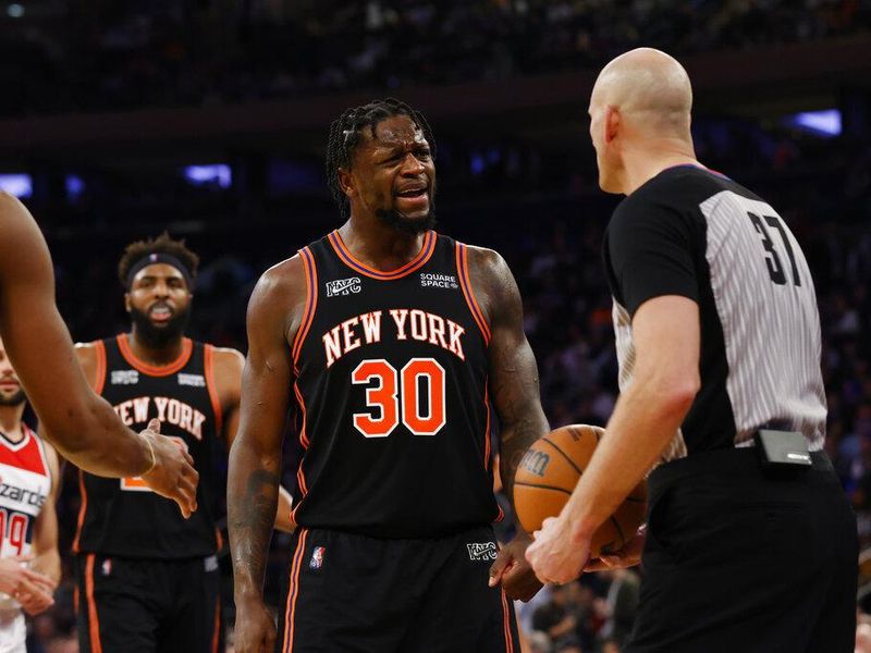 New York Knicks power forward Julius Randle