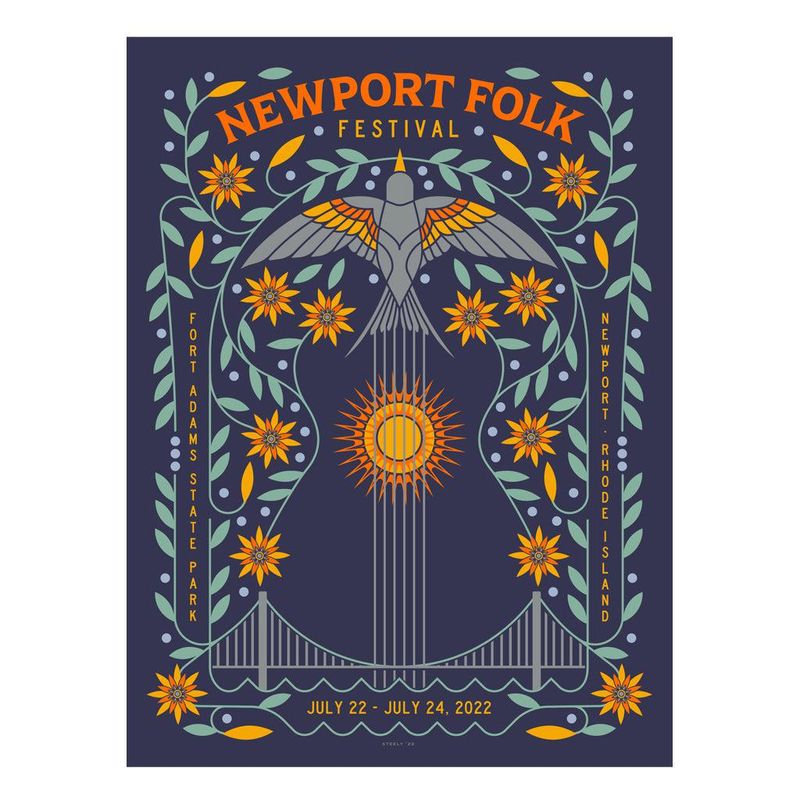 Newport Folk Festival poster