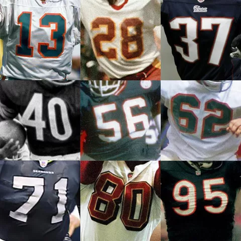 BEST NFL PLAYER FROM EACH JERSEY NUMBER IN 2022 