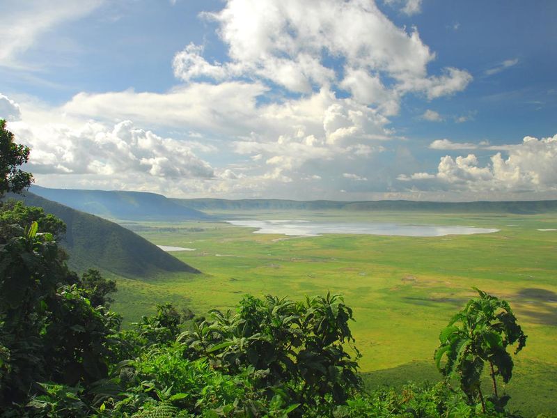 Ngorongoro Crater Conservation Area in Tanzania