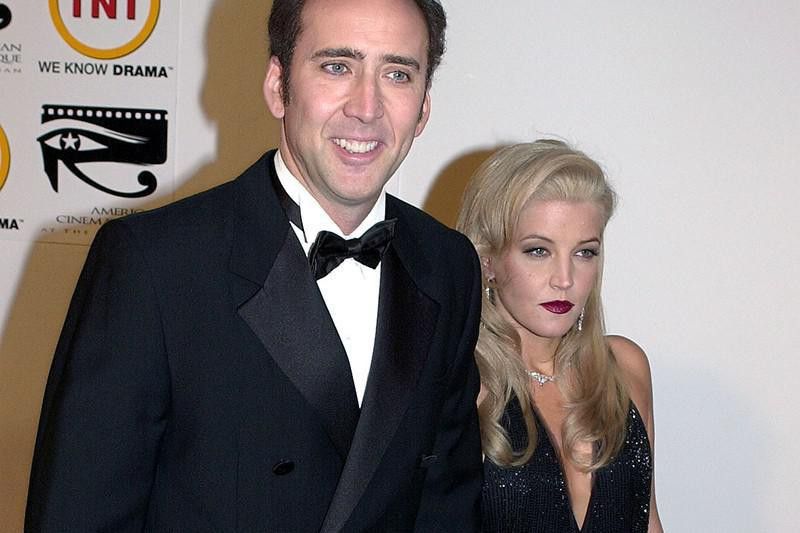 Nicolas Cage and Lisa Marie Presley